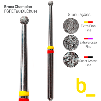 Broca Diamantada FG Champion - Besser - SGF862Ch012