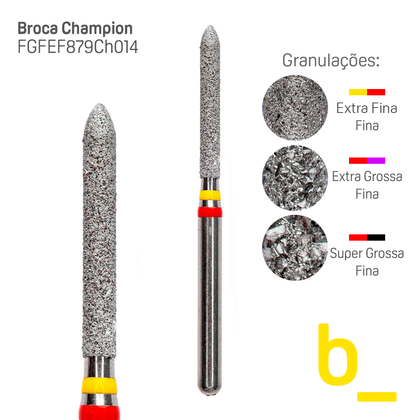 Broca Diamantada FG Champion - Besser - SGF862Ch012